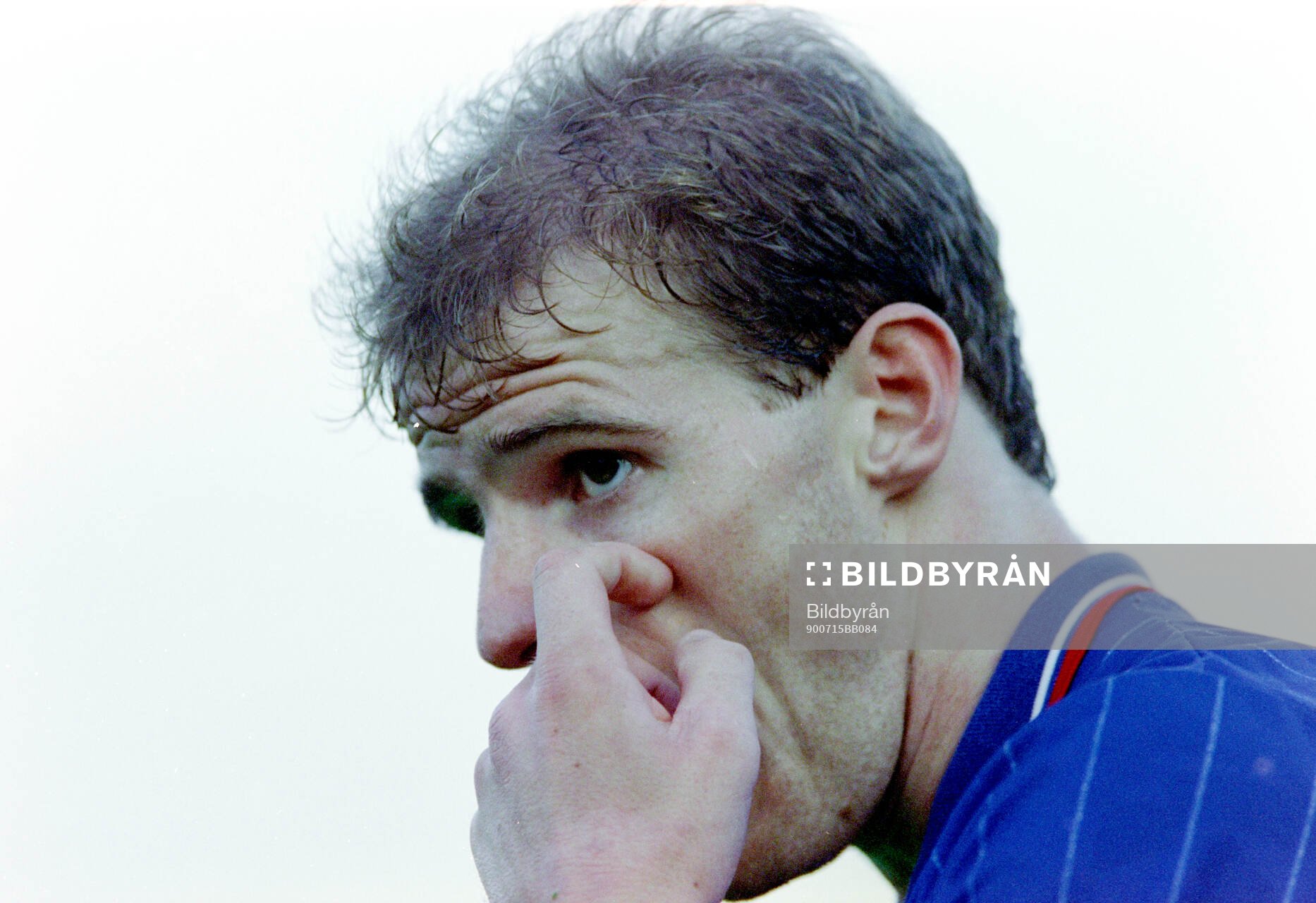 Football, Friendly Training Game 1990, Helsingborg - Chelsea: Chelseas Gordon Durie.