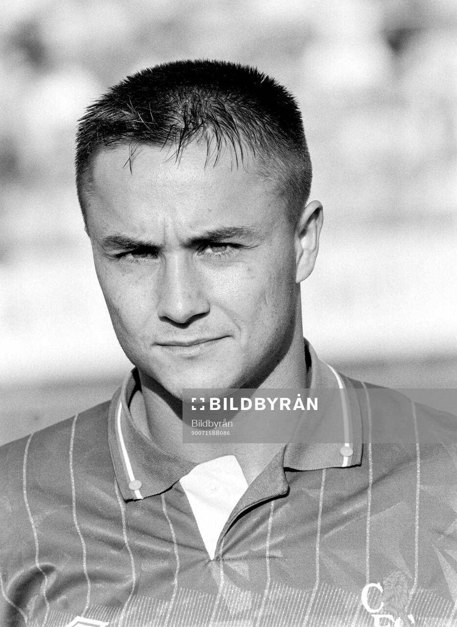 Football, Friendly Training Game 1990, Helsingborg -