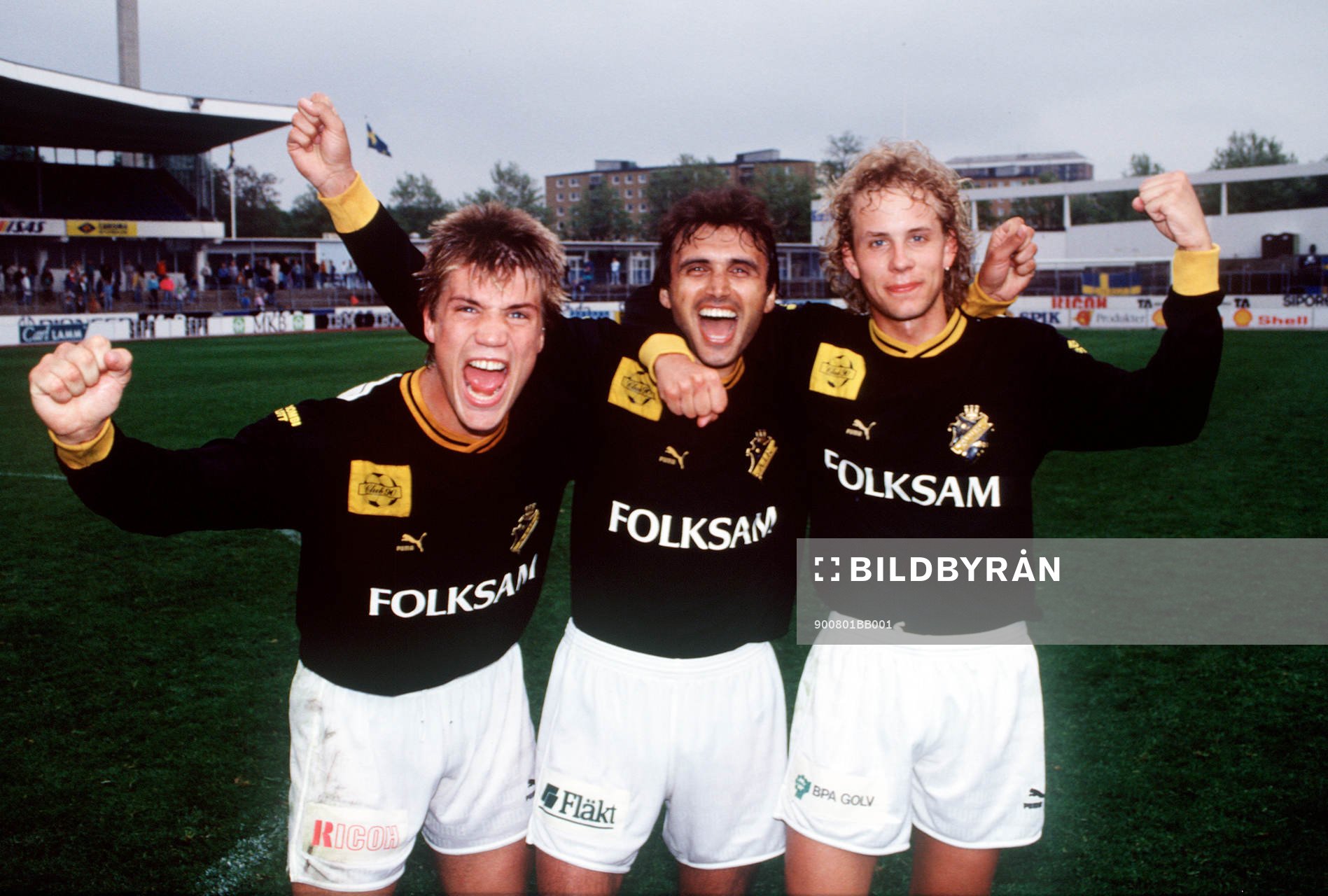 Bo Andersson, Vadim Jevtusjenko och Niklas Kindvall