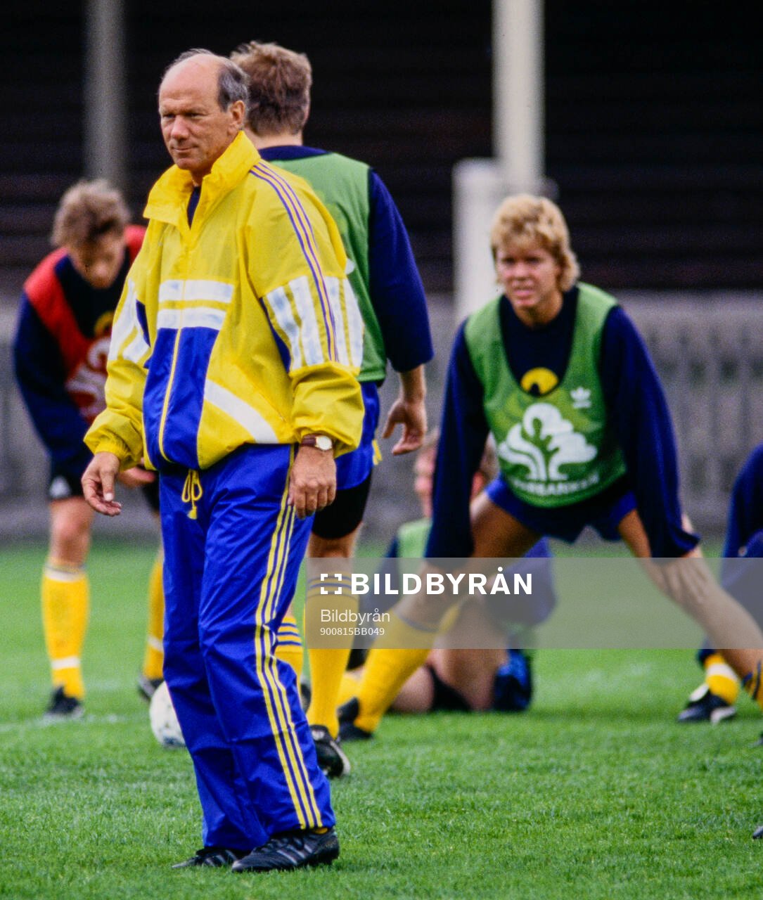 Fotboll, Sverige, Träning: Tommy Svensson, ny förbundskapten för svenska fotbollslandslaget.