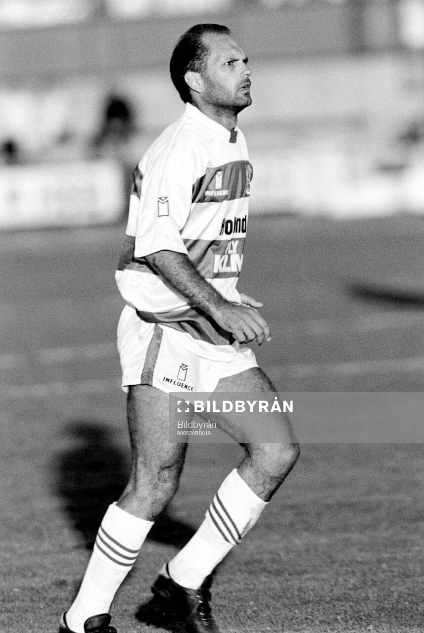 Football, Friendly training game, Trelleborg - Queens Park Rangers: Ray Wilkins of QPR.