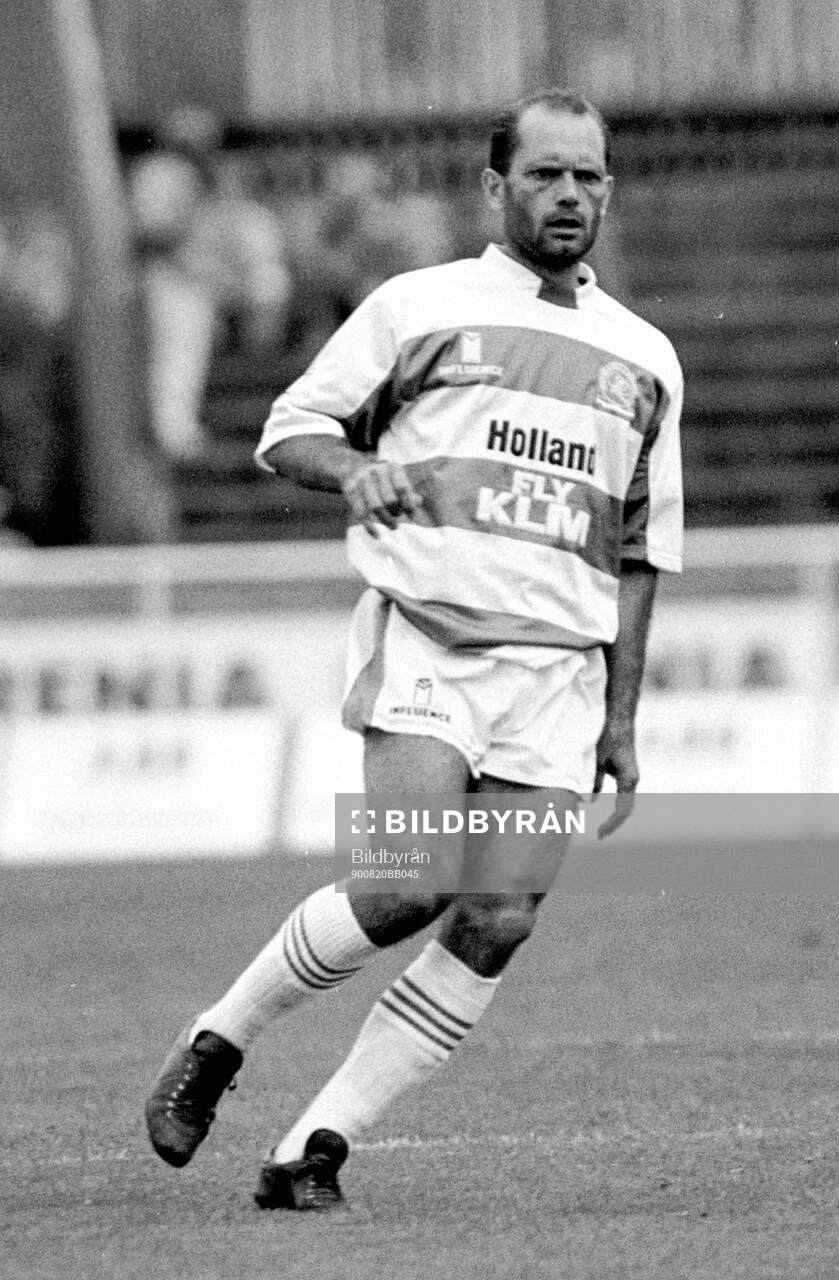 Football, Friendly training game, Trelleborg - Queens Park Rangers: Ray Wilkins of QPR.