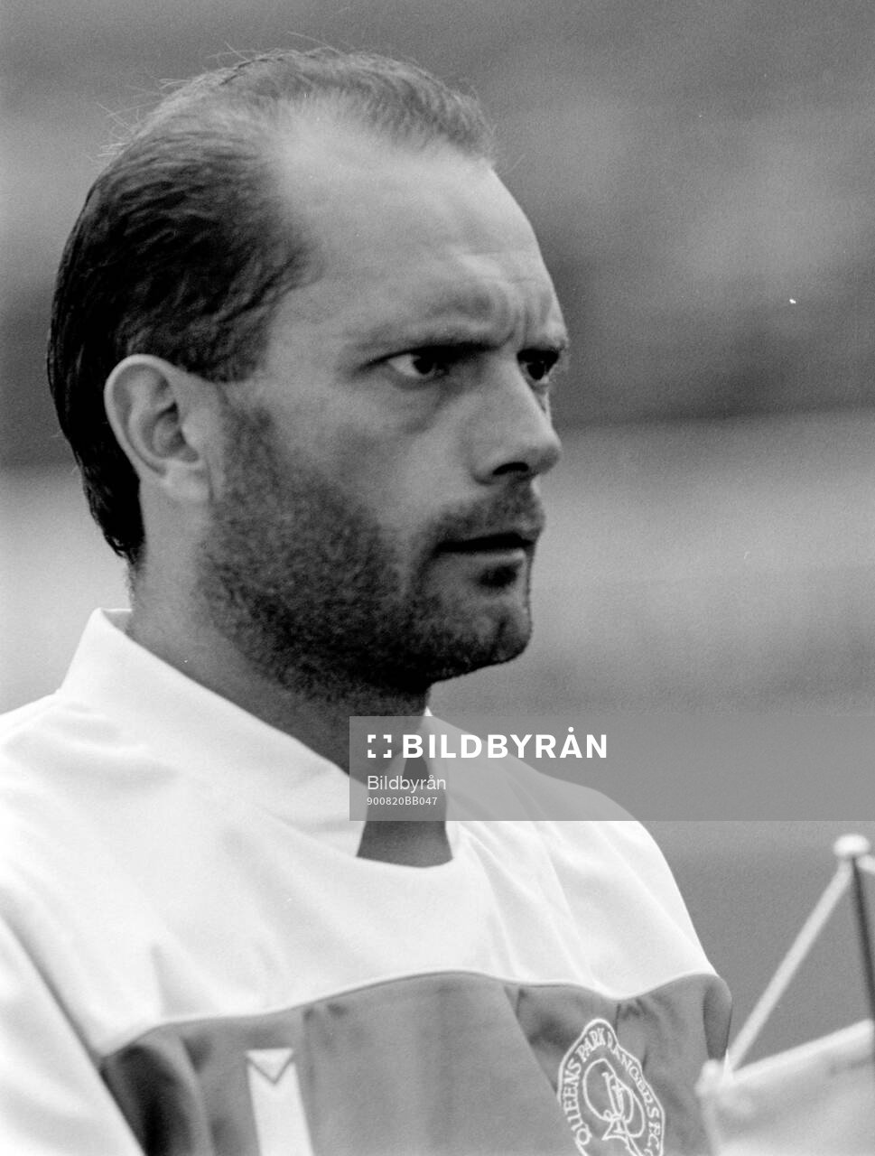 Football, Friendly training game, Trelleborg - Queens Park Rangers: Ray Wilkins of QPR.
