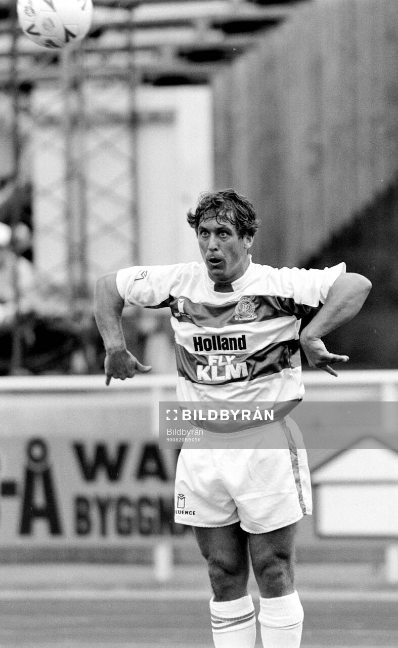 Football, Friendly training game, Trelleborg - Queens Park Rangers: Kenny Sansom of QPR.