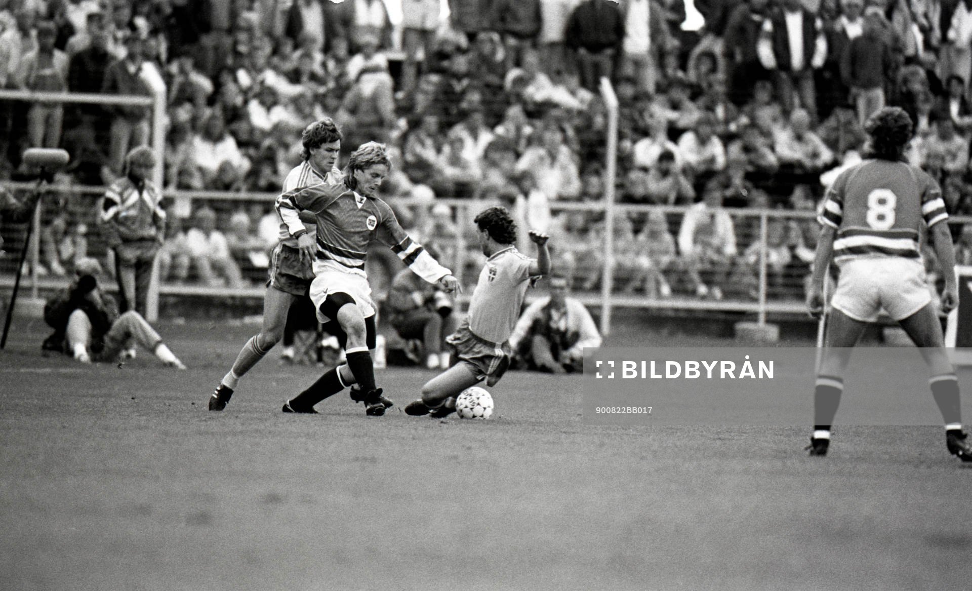 Fotboll, NM, Norge - Sverige, 1-2