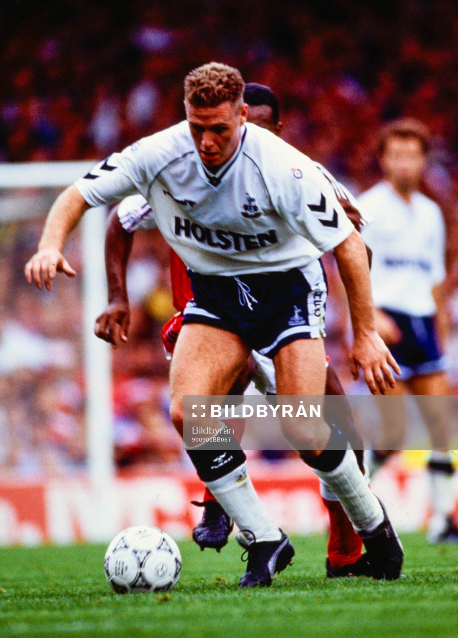 Tottenhams Paul Gascoigne