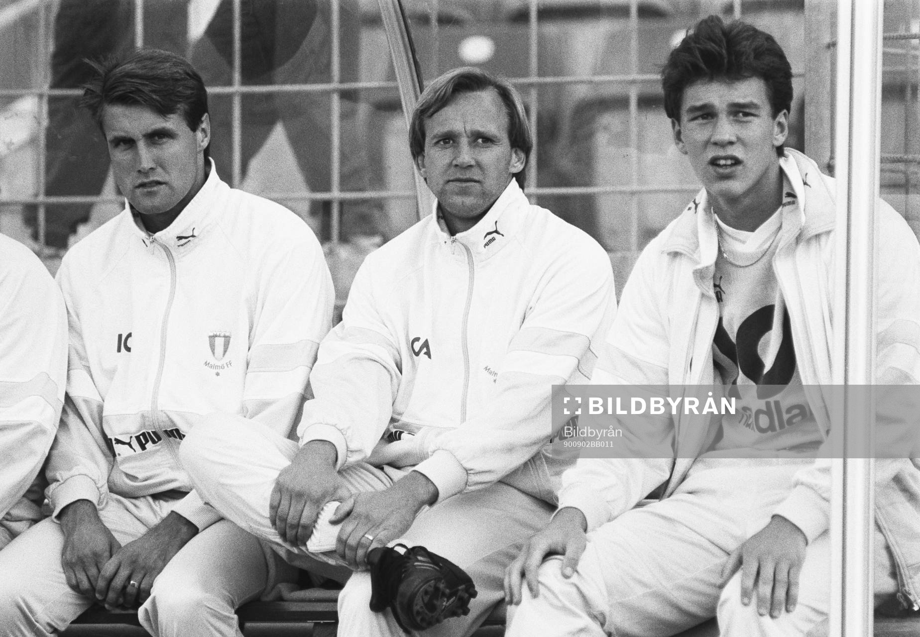 Carl Shutt, Dan Corneliusson och Patrik Andersson, Malmö