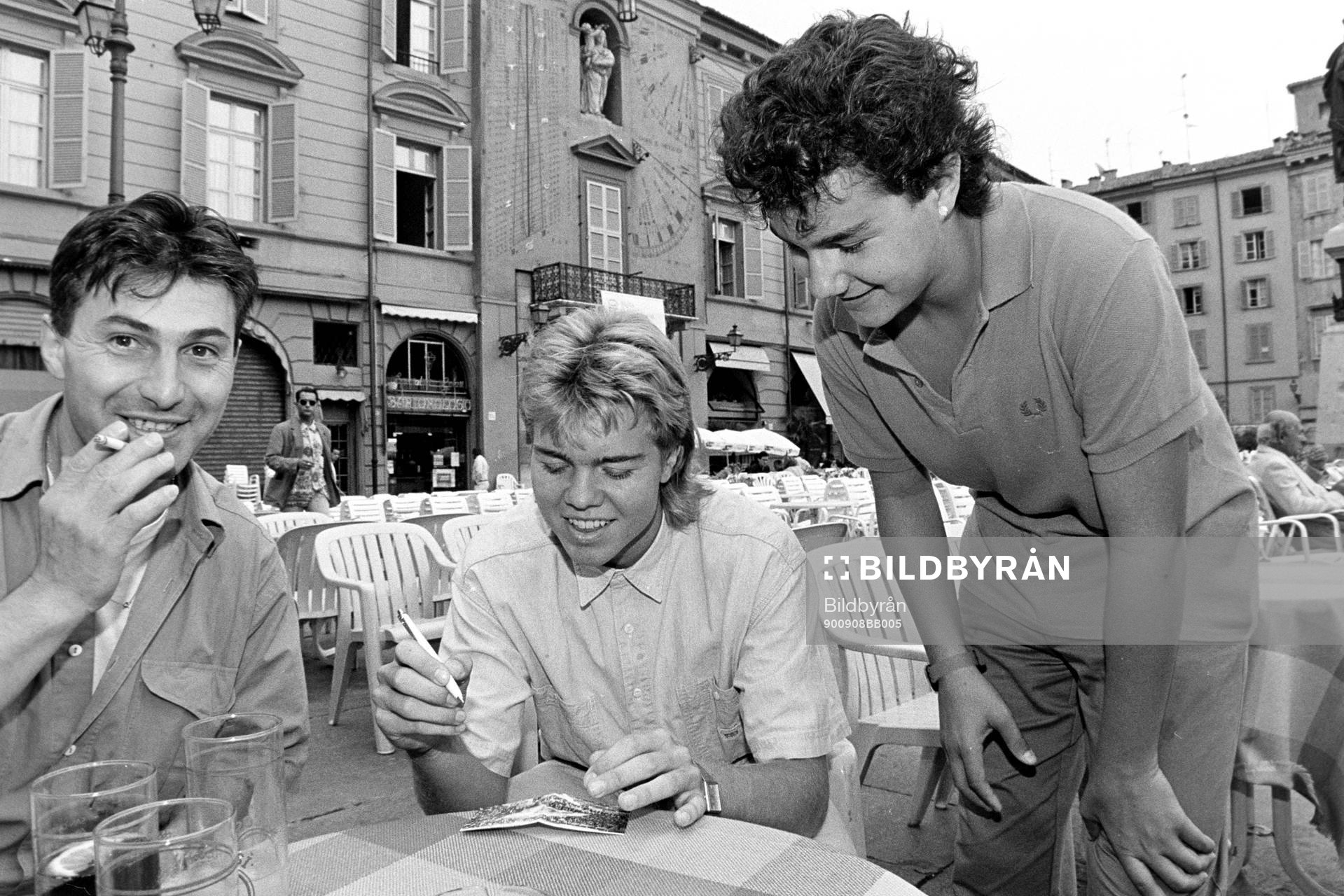 Tomas Brolin på stan