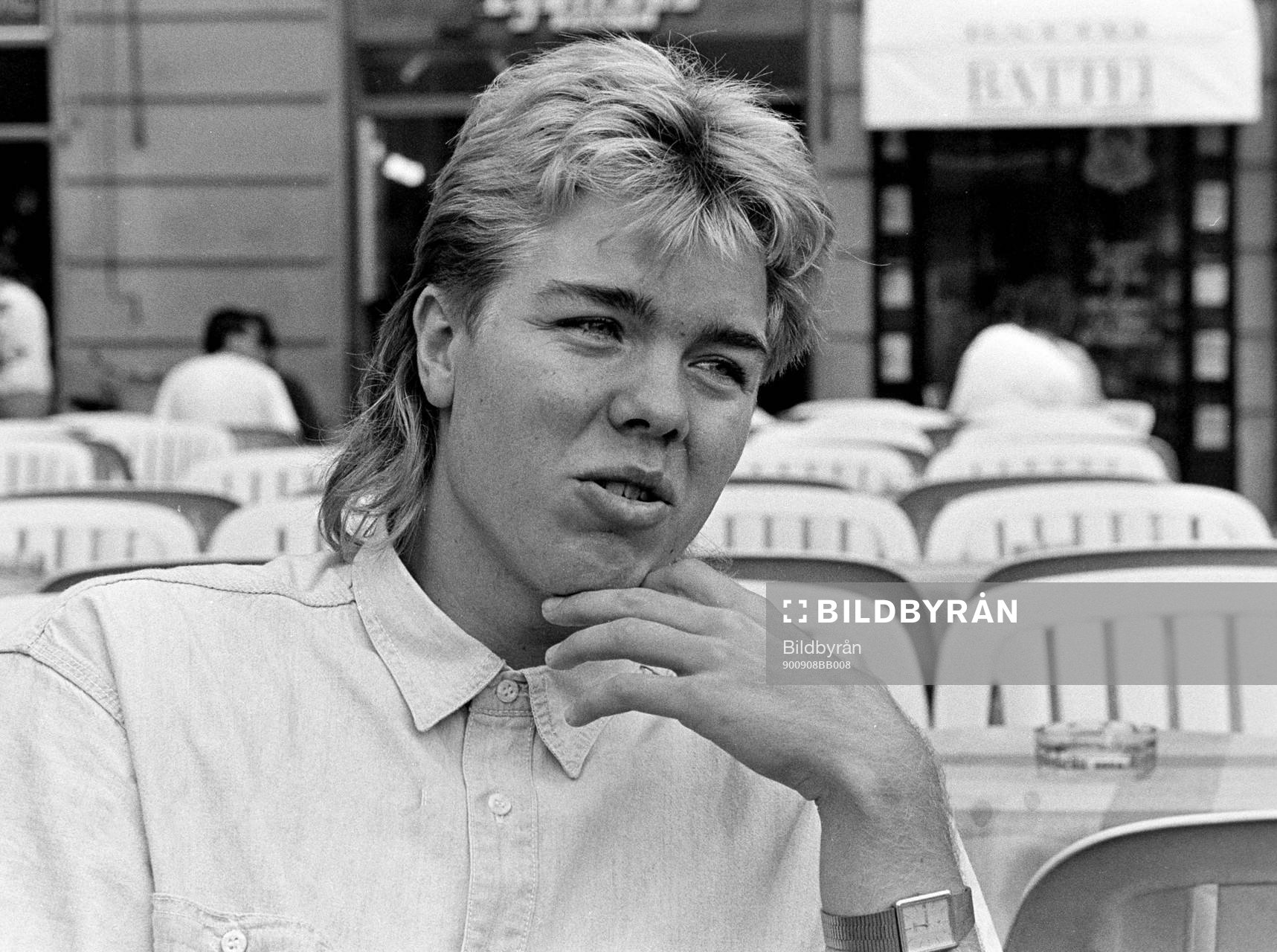Tomas Brolin på stan
