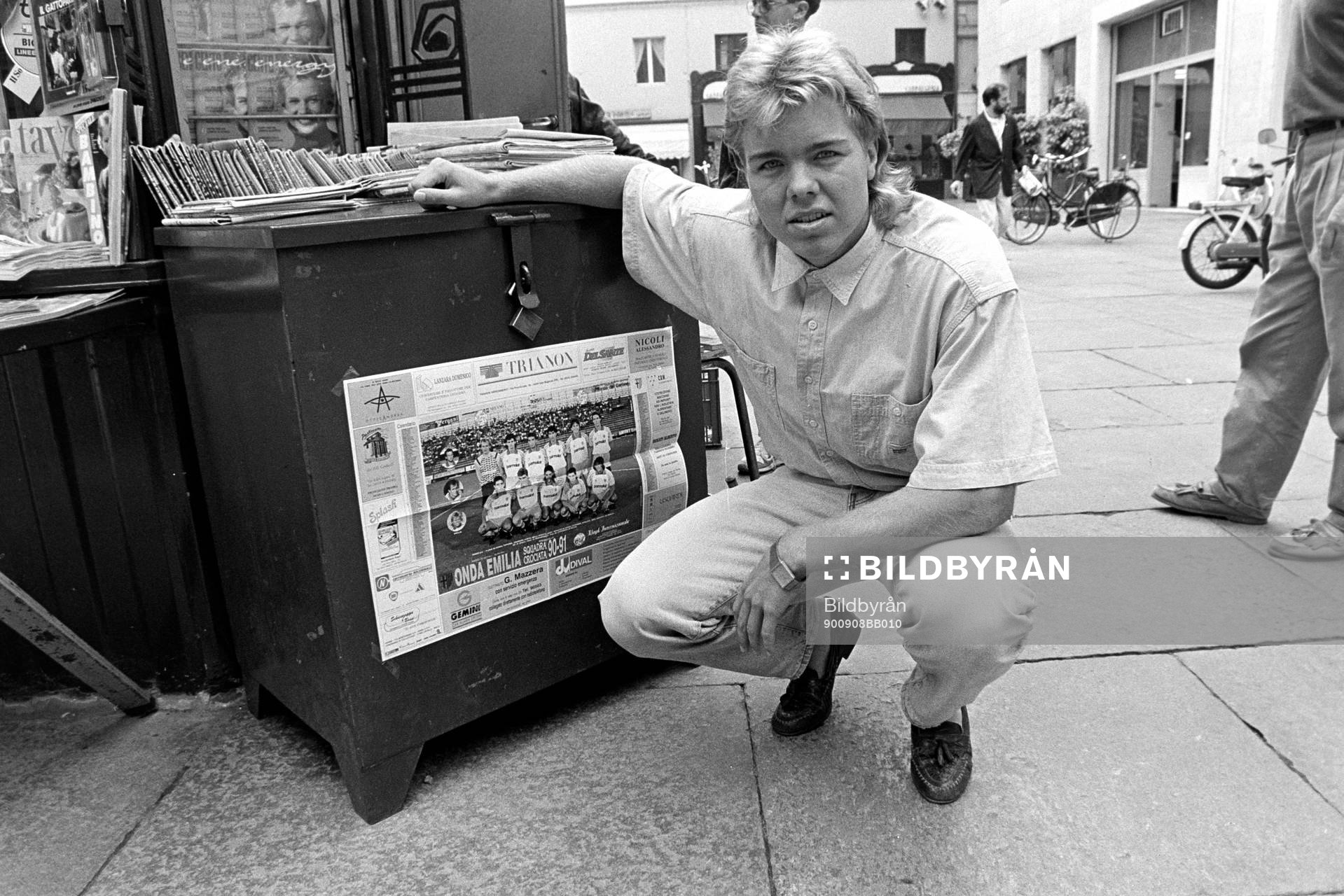 Tomas Brolin på stan