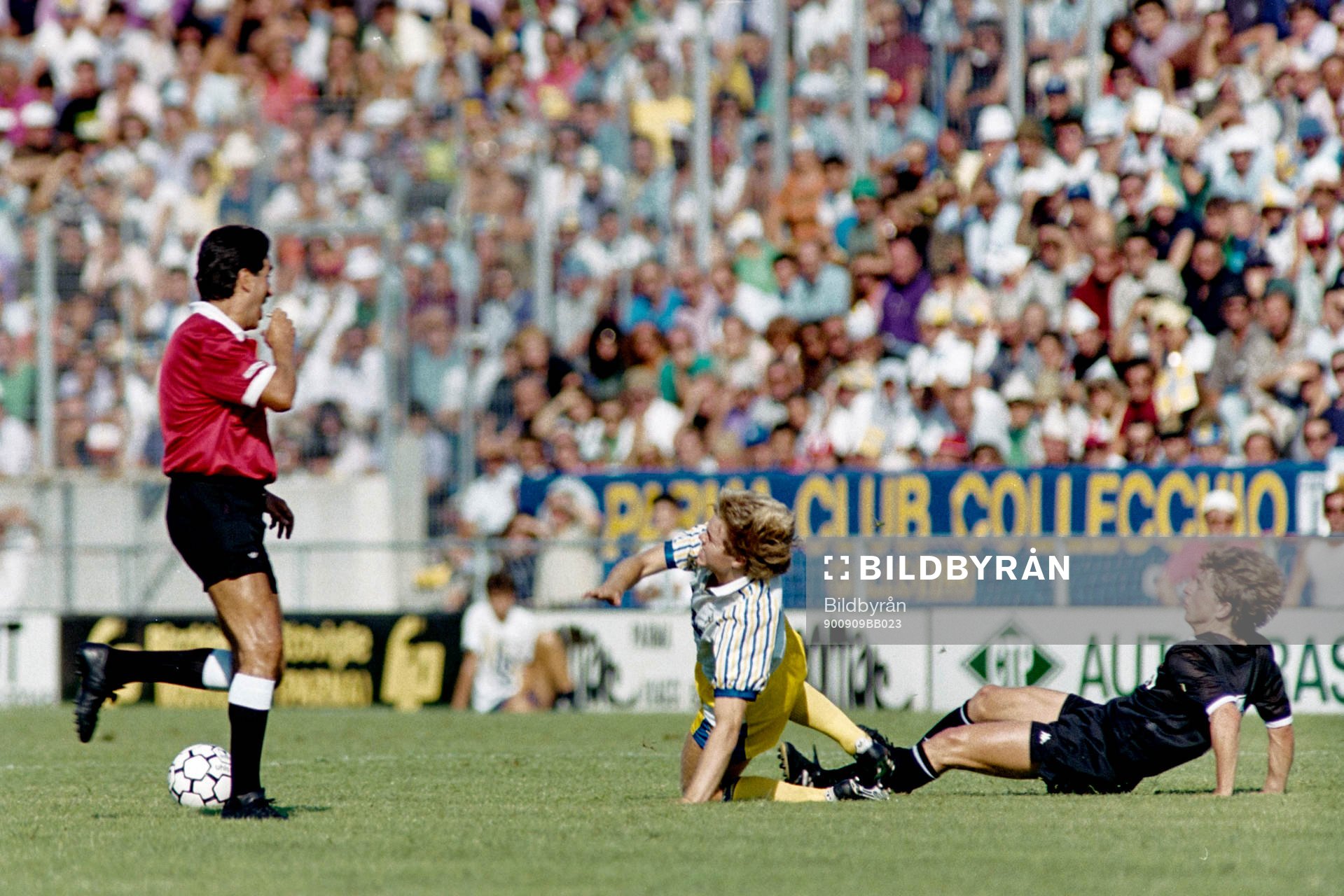 Tomas Brolin, Parma tacklas bakifårn