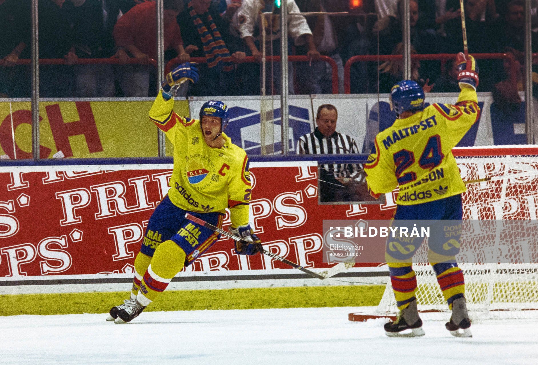 Thomas Eriksson och Anders Johnson, Djurgården jublar