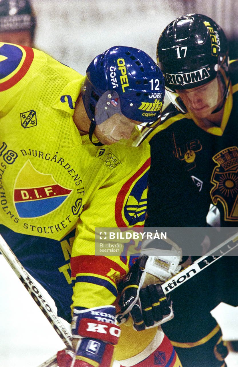 Peter Nilsson, Djurgården och Peter Hammarström, AIK i en