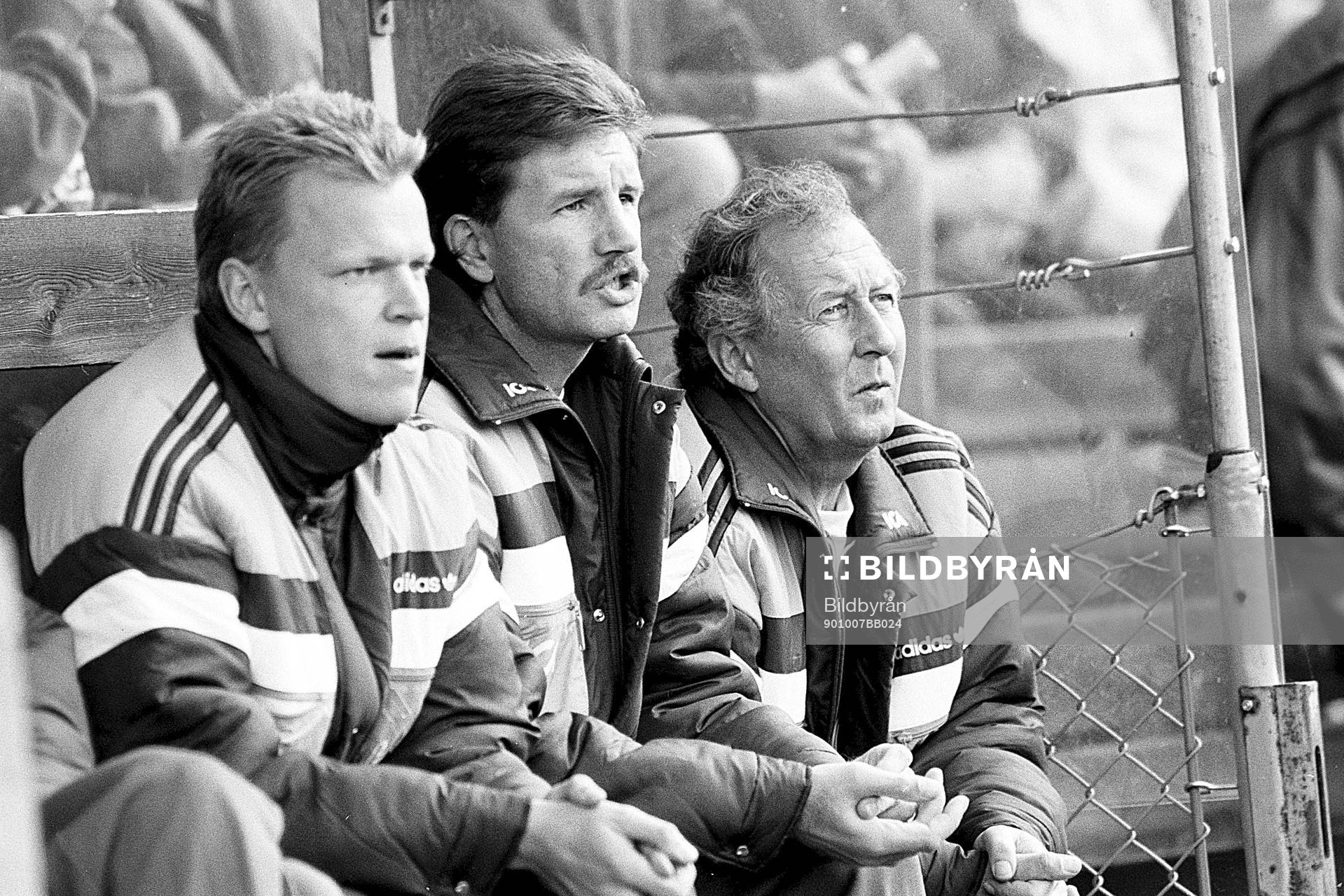Jan Andersson, assisterande tränare, Stuart Baxter,