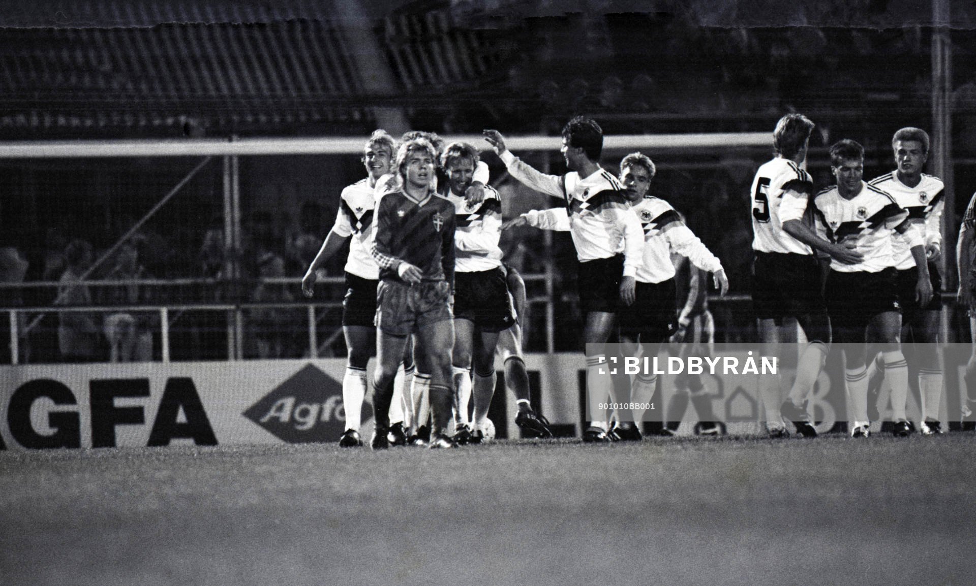 Tyskland, jubel, glädje, Tomas Brolin depp