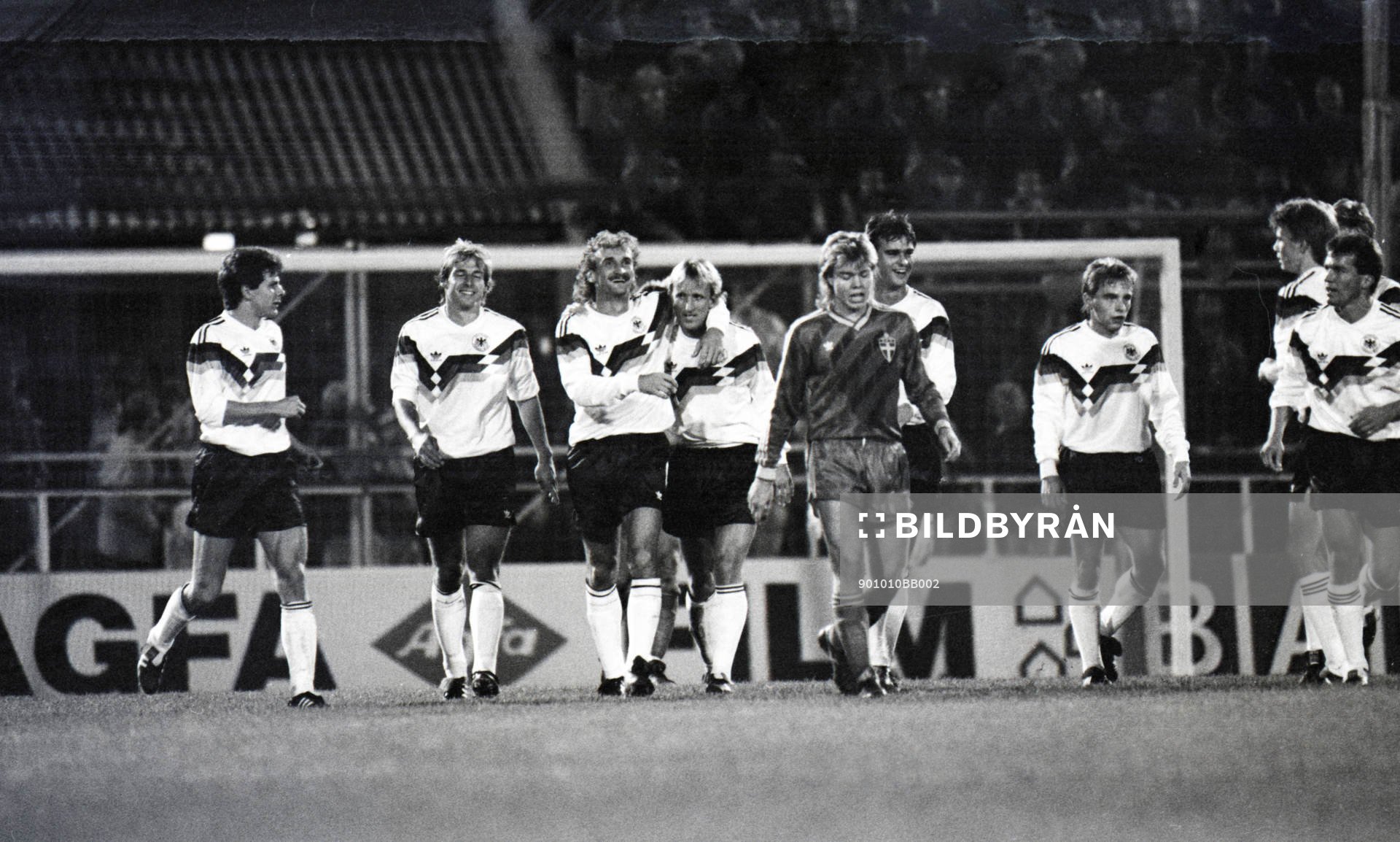 Tyskland, jubel, glädje, Tomas Brolin depp