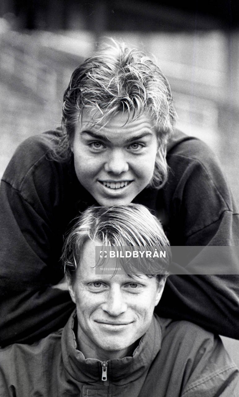 Stefan Pettersson och Tomas Brolin