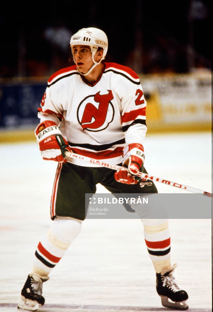 Ishockey, NHL, New Jersey Devils - Minnesota North Stars,