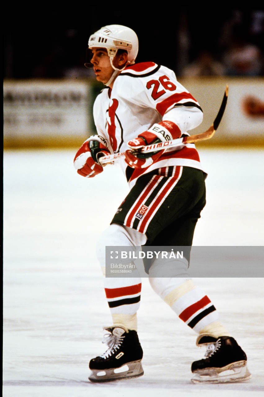 Ishockey, NHL, New Jersey Devils - Minnesota North Stars,