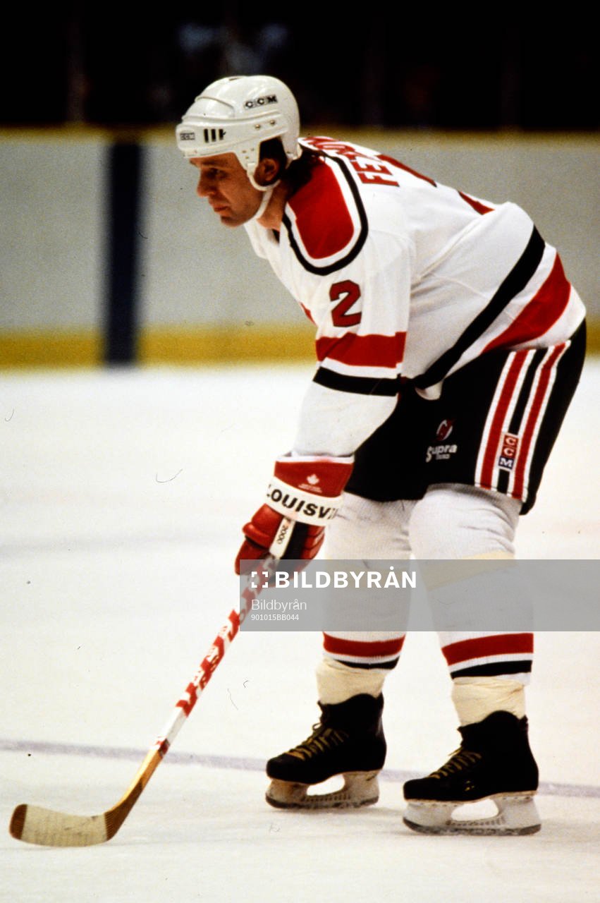 Ishockey, NHL, New Jersey Devils - Minnesota North Stars,