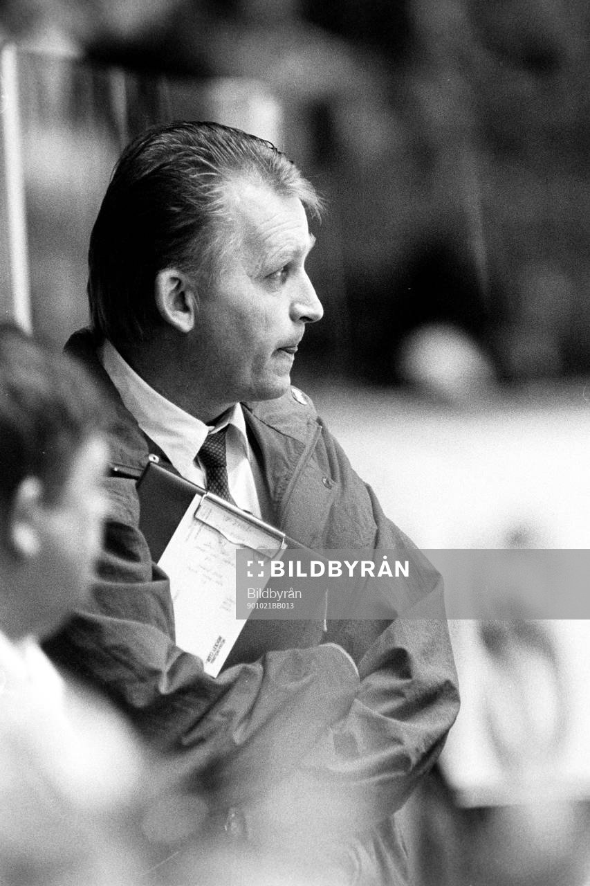 Lennart Åhlberg, tränare i Frölunda