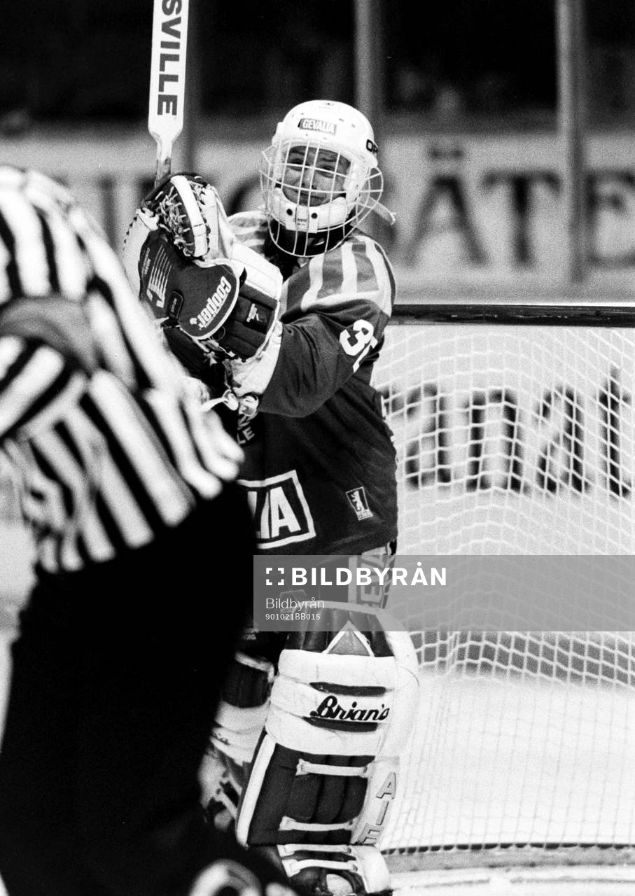 Michael Sundlöv, målvakt i Brynäs