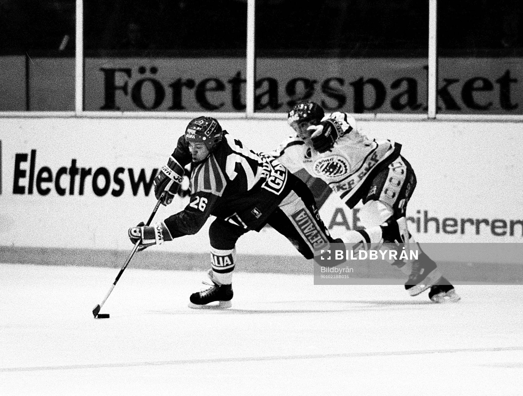 Anders Huss, Brynäs med pucken