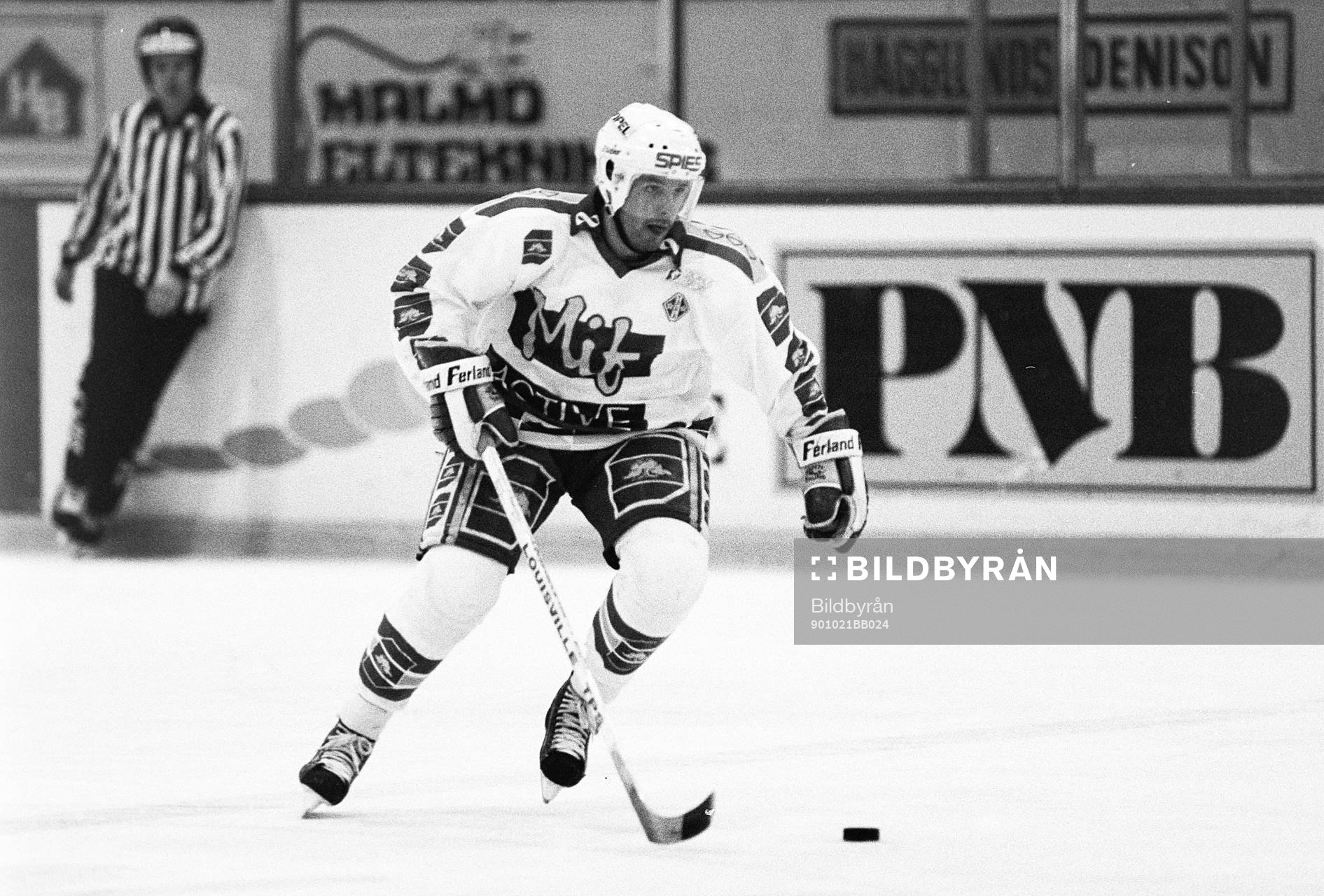 Mats Lusth, Malmö med pucken