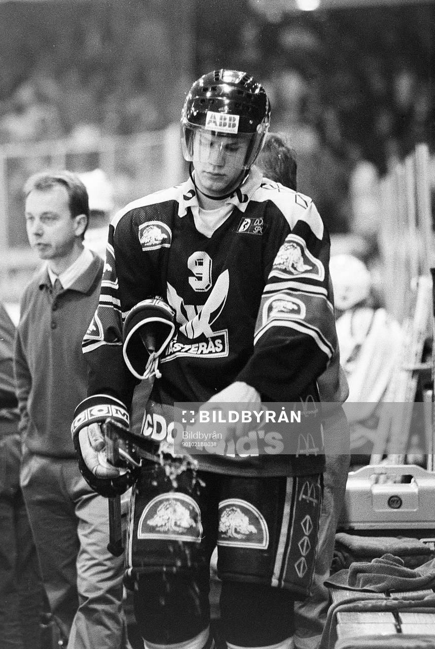 Nicklas Lidström, Västerås och tränare Pär Mårts i