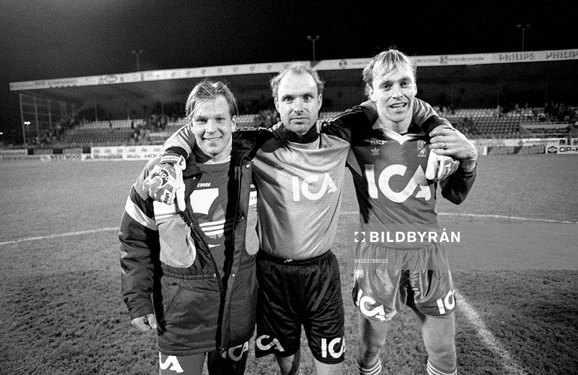 Kaj Eskelinen, Thomas Ravelli och Ola Svensson, Göteborg