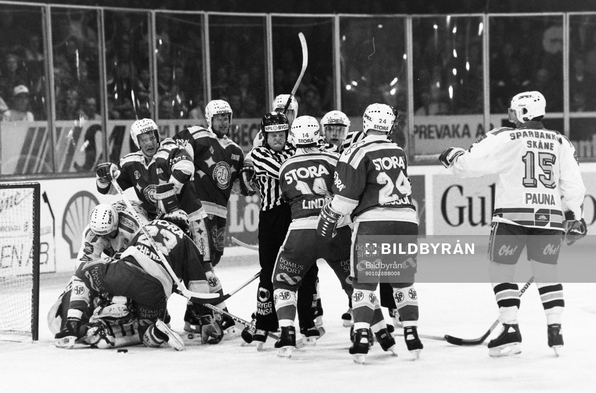 Stort bråk med leksands Örjan Lindmark i mitten