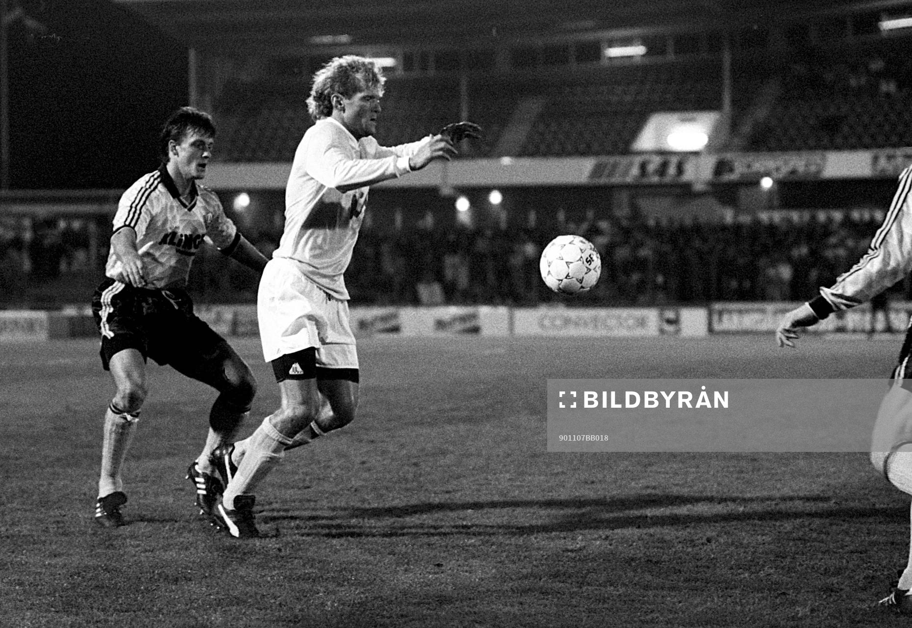 Håkan Lindman, Malmö med bollen