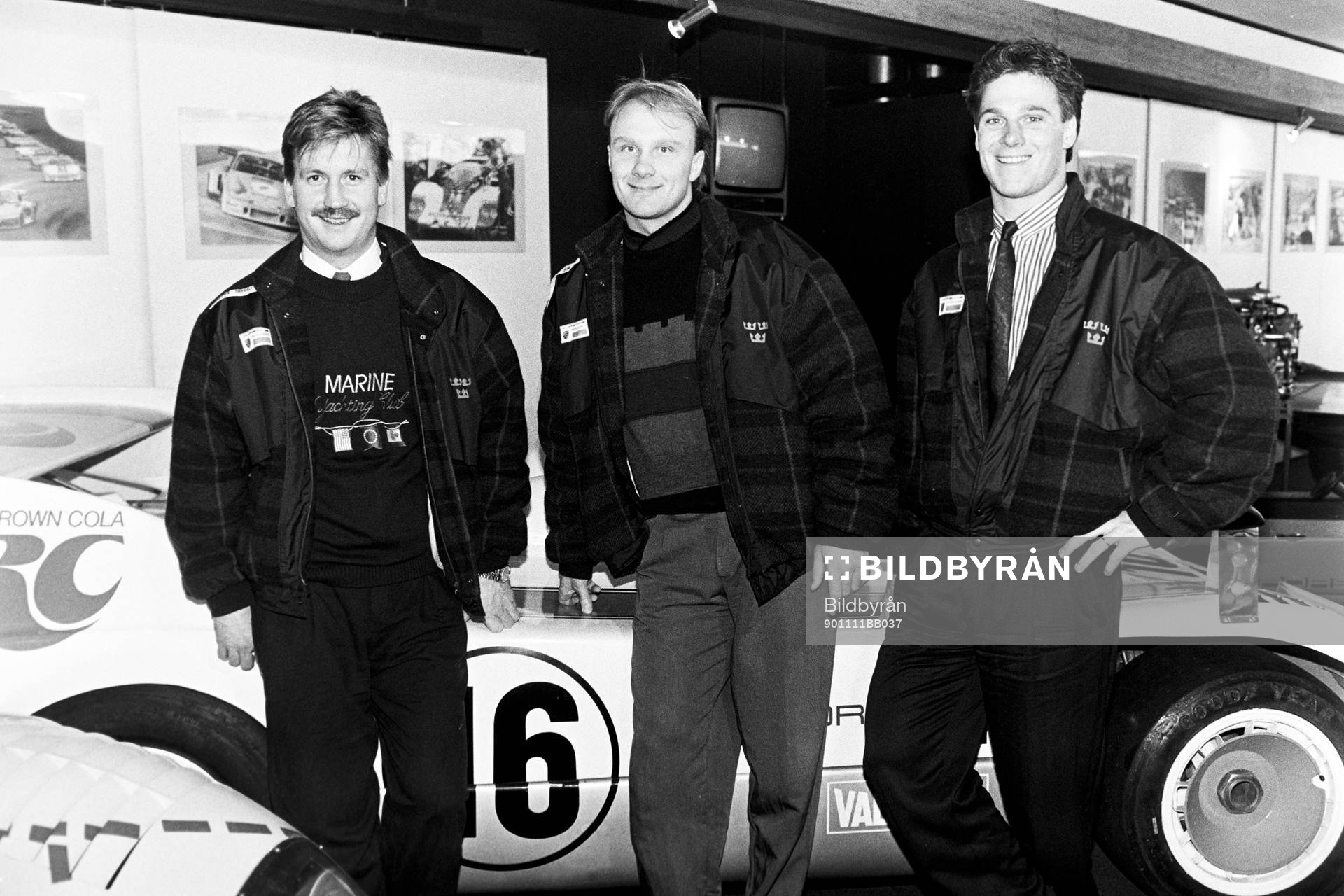 Peter Lindmark, målvakt, Peter Anderssson och Håkan