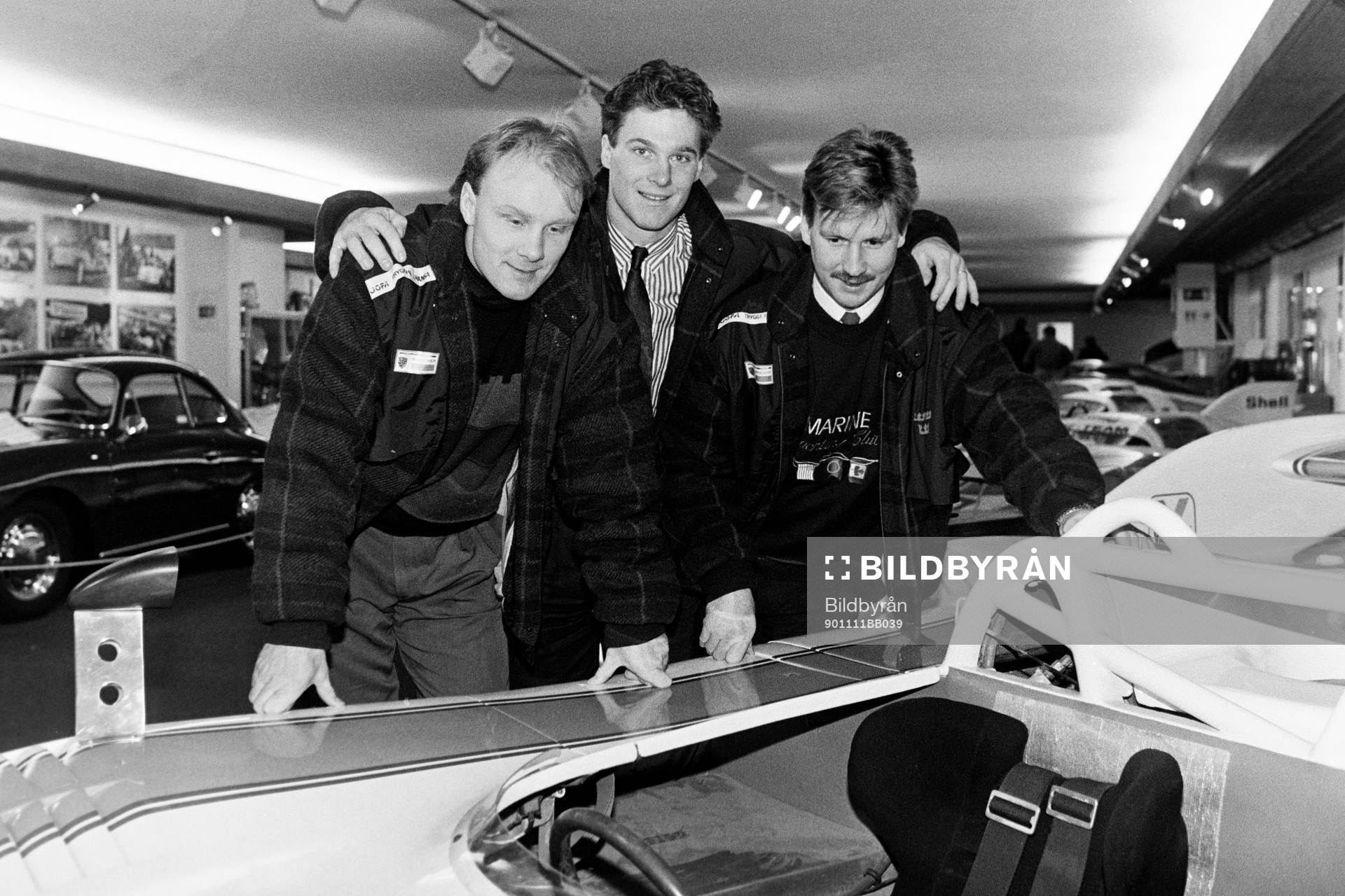 Peter Anderssson, Håkan Åhlund och Peter Lindmark,