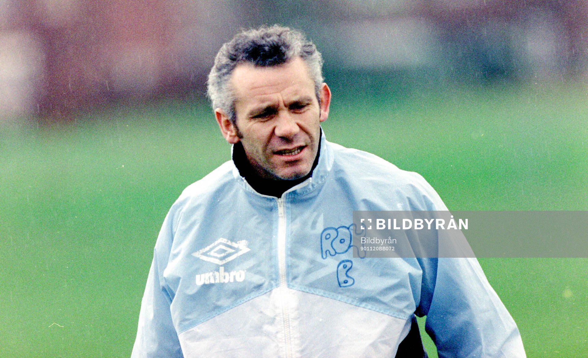 Football, Barclays League Division 1, England,  Manchester City, Training: Player manager Peter Reid during a training session. 