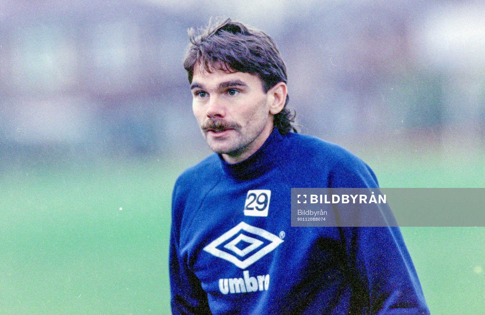 Football, Barclays League Division 1, England,  Manchester City, Training: Neil Pointon during a training session. 