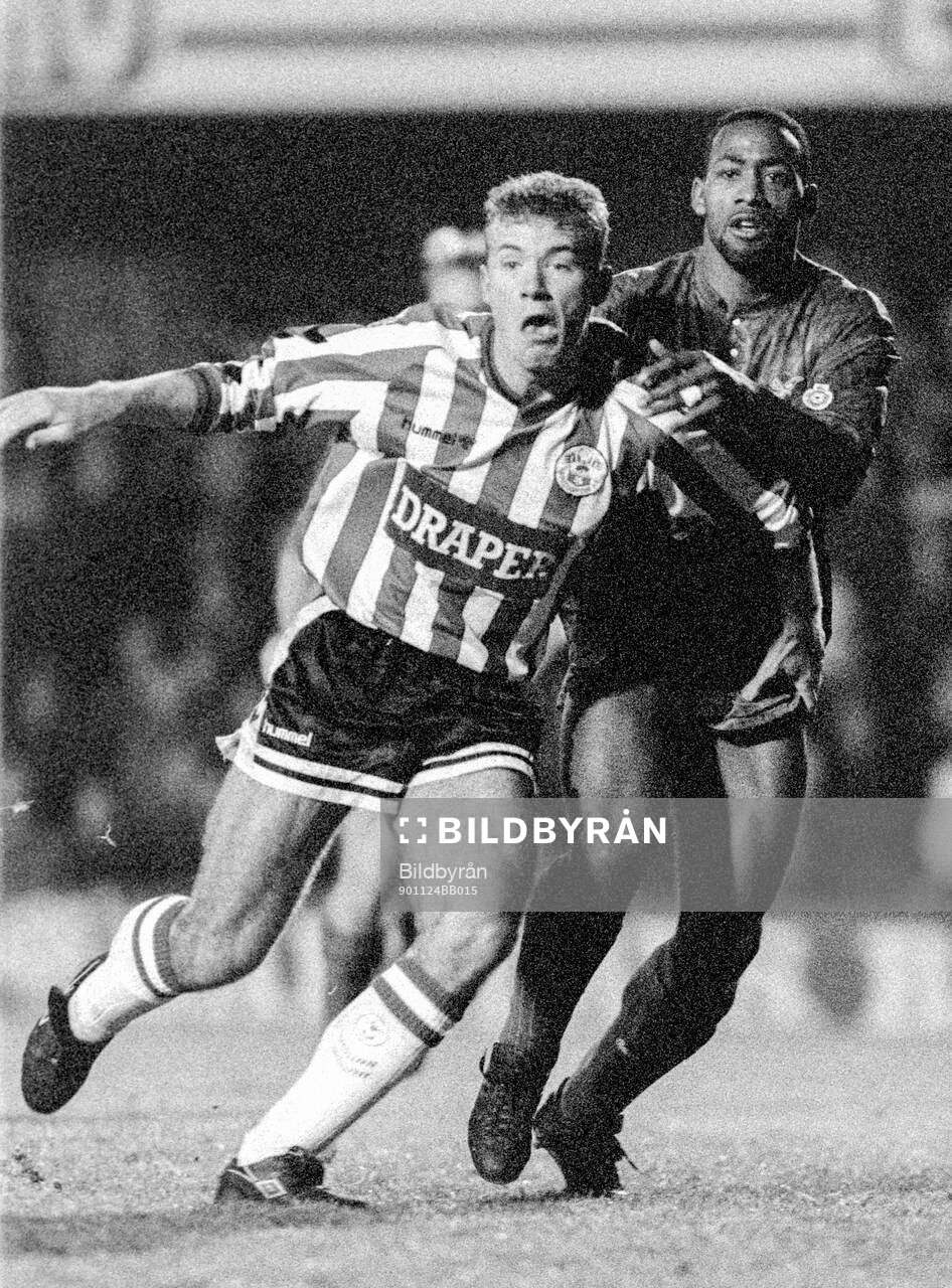 Football, Barclays League Division 1, England 1990-1991, Southampton - Crystal Palace: Southamptons Alan Shearer.