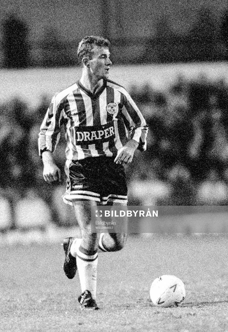 Football, Barclays League Division 1, England 1990-1991, Southampton - Crystal Palace: Southamptons Alan Shearer.