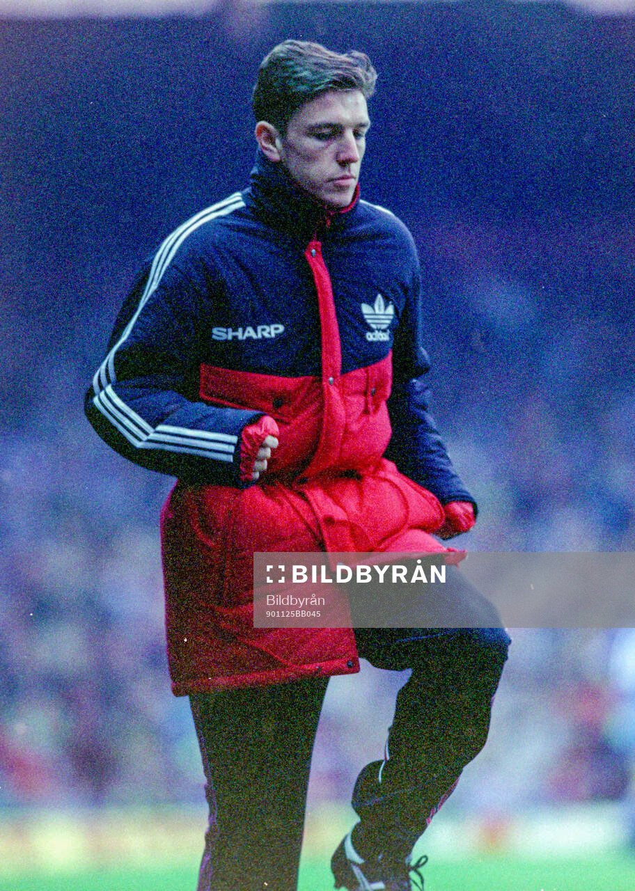 Football, Barclays League Division 1, England, Manchester United - Chelsea: Manchester Uniteds Lee Sharpe.