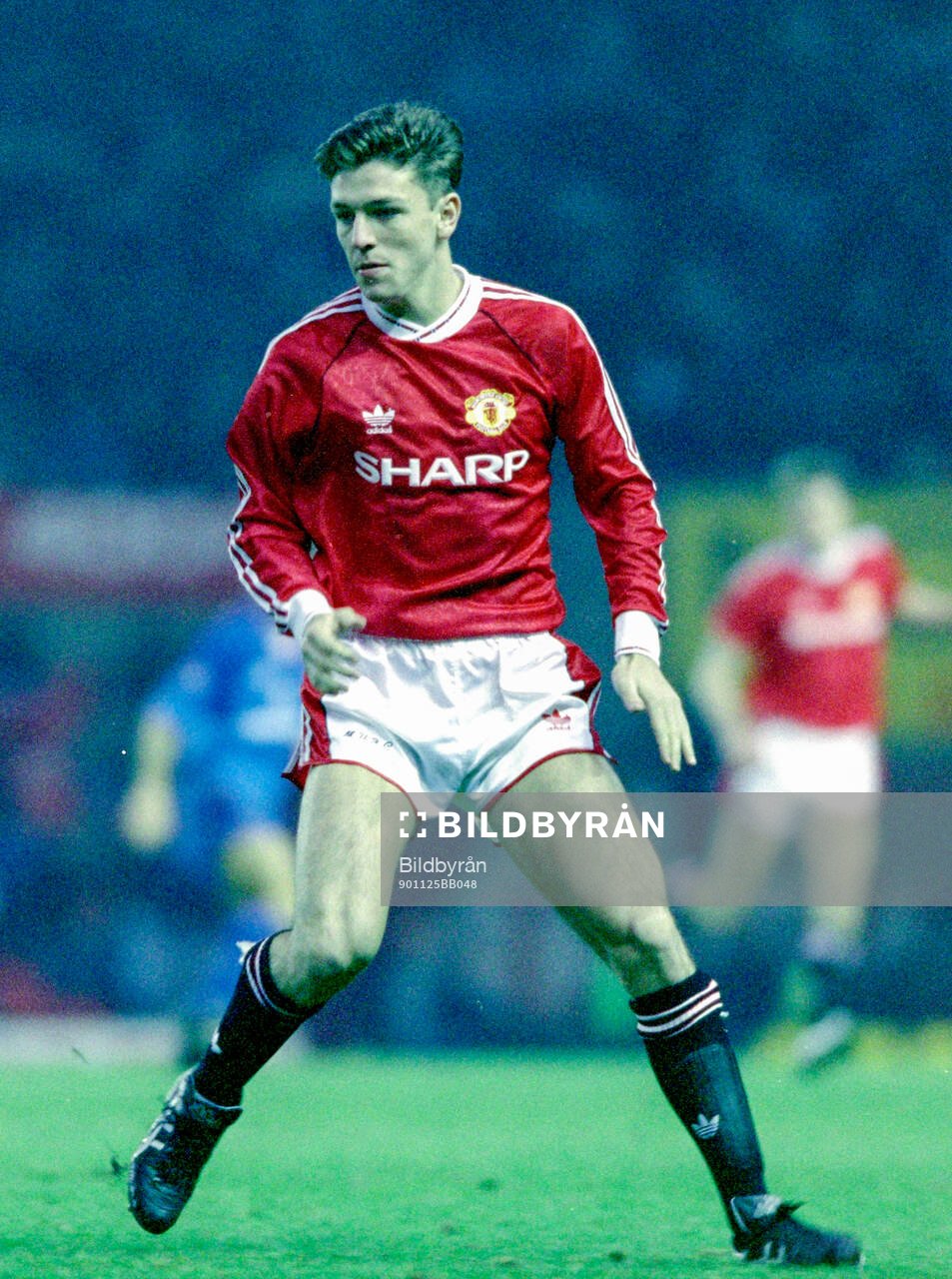 Football, Barclays League Division 1, England, Manchester United - Chelsea: Manchester Uniteds Lee Sharpe.