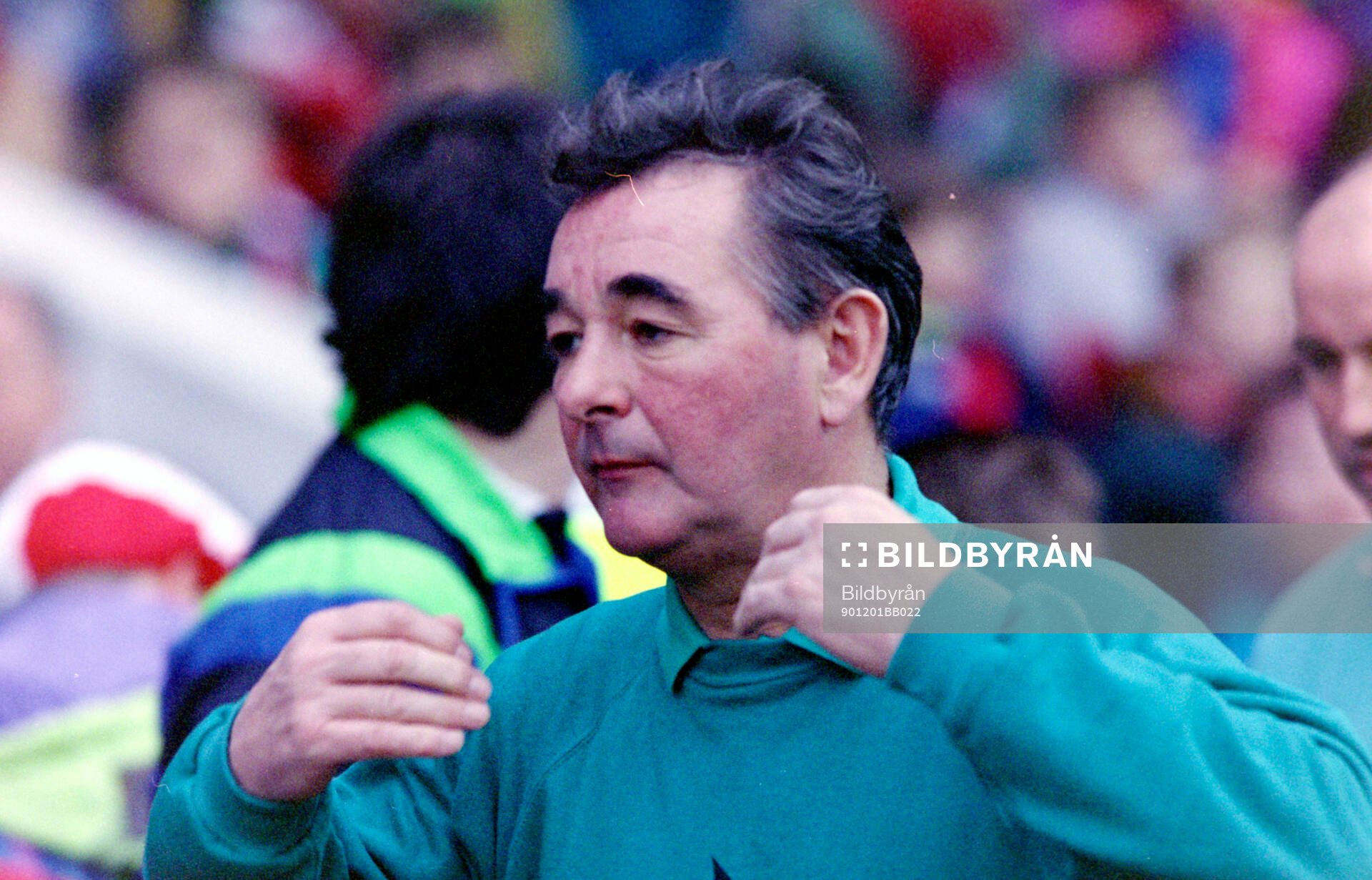 Football, Barclays League Division 1, England 1990-1991, Nottingham Forest - Luton: Nottinghams manager Brian Clough.
