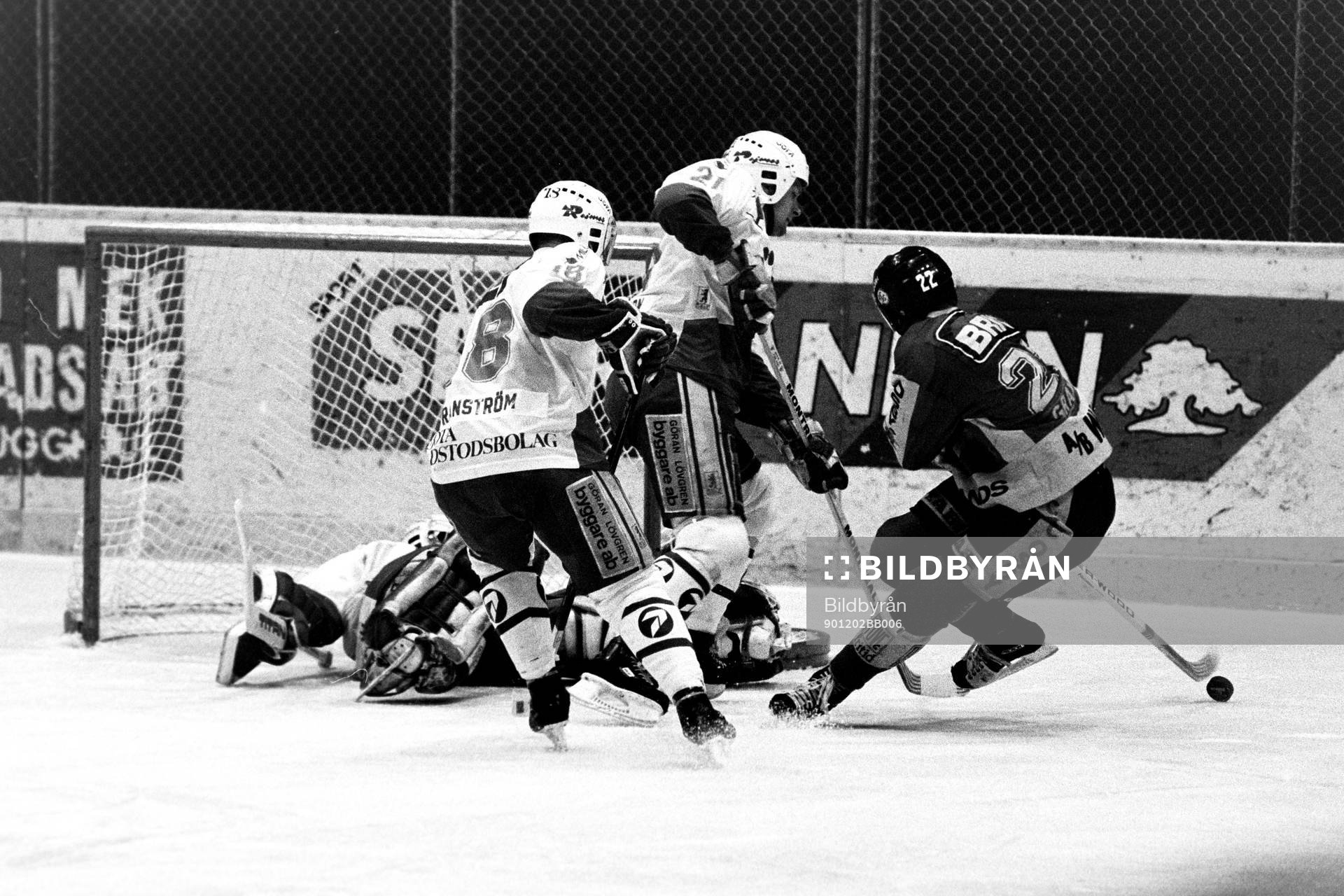 Mats Graesén, Osby fri med Peter Andersson, målvakt i