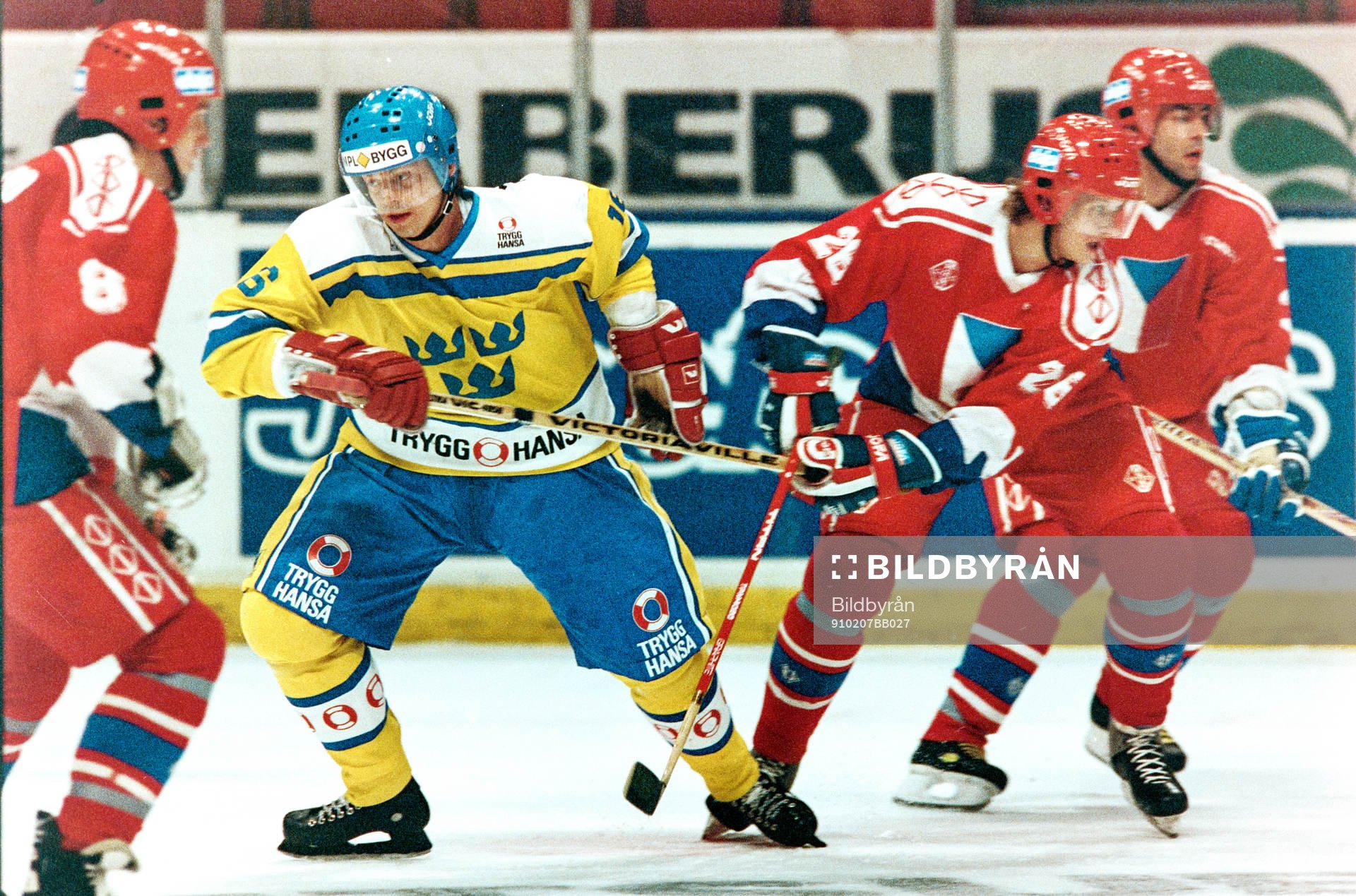Ishockey, Sweden Hockey Games, Sverige - Tjeckoslovakien,