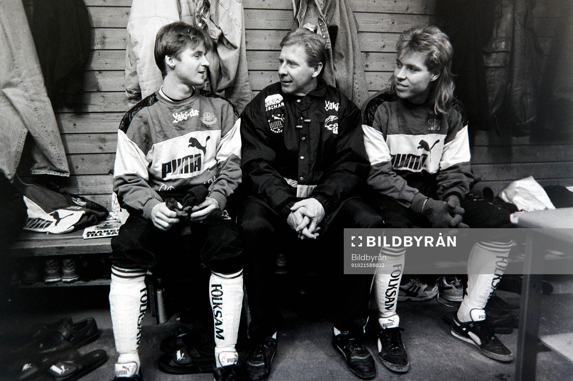 Tony Fylksjö, Bo Falk, tränare och Niklas Karlström