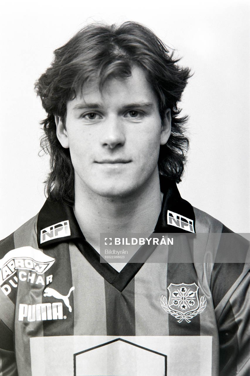 Fotboll, Allsvenskan, Gais, förhands: Joacim Barin.