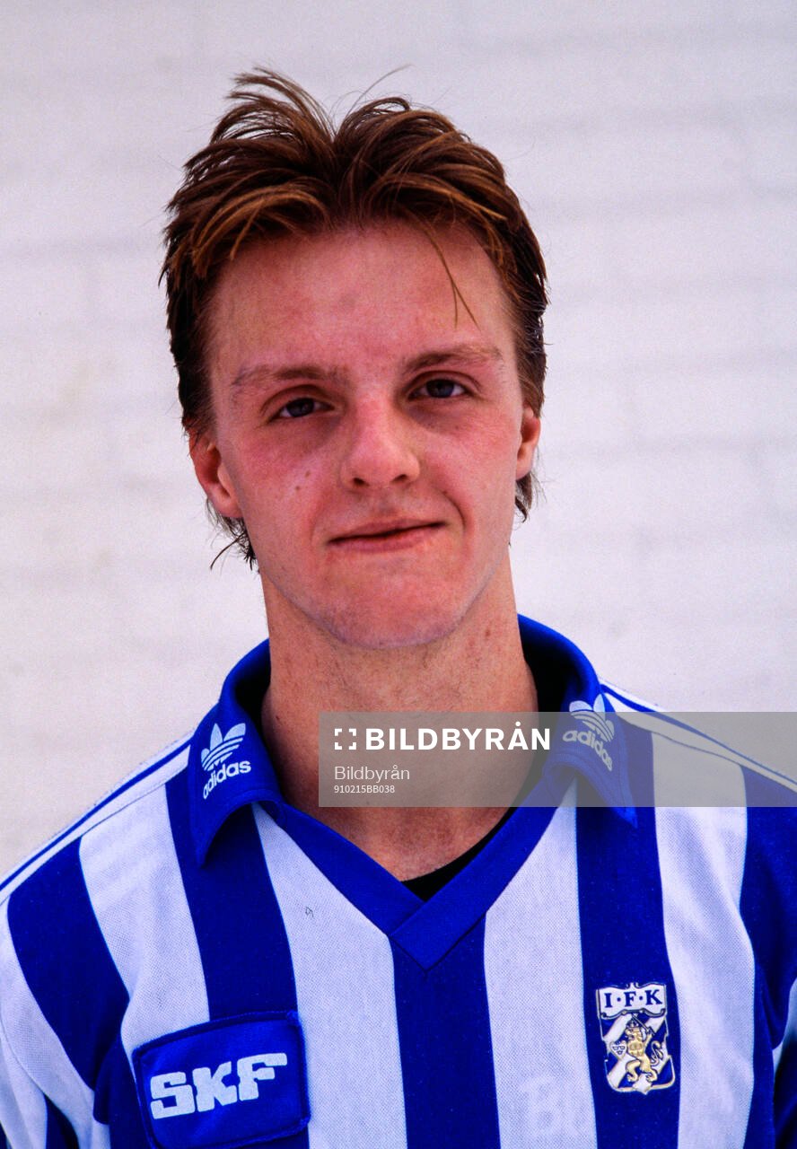 Fotboll, Allsvenskan, IFK Göteborg, Förhands: Christian Ozanne.