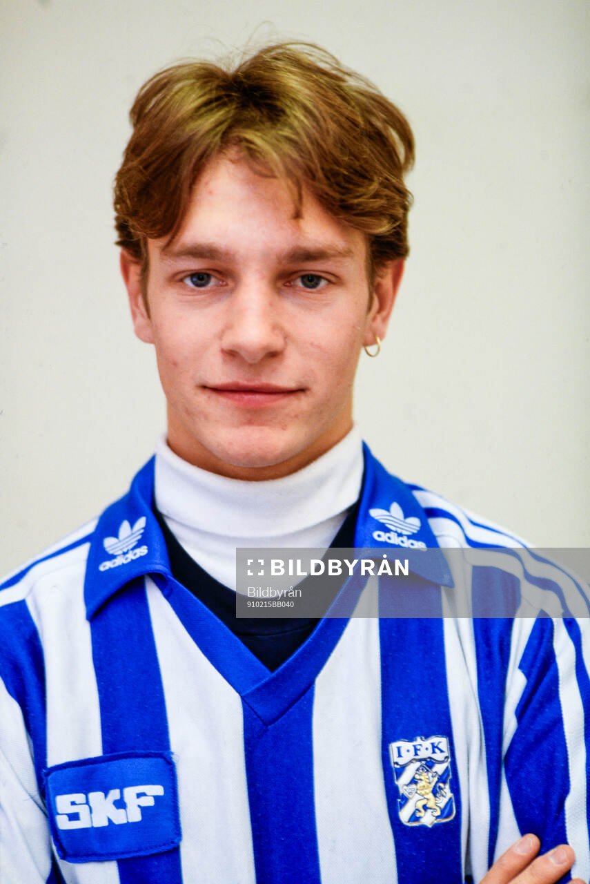 Fotboll, Allsvenskan, IFK Göteborg, Förhands: Peter Caban.