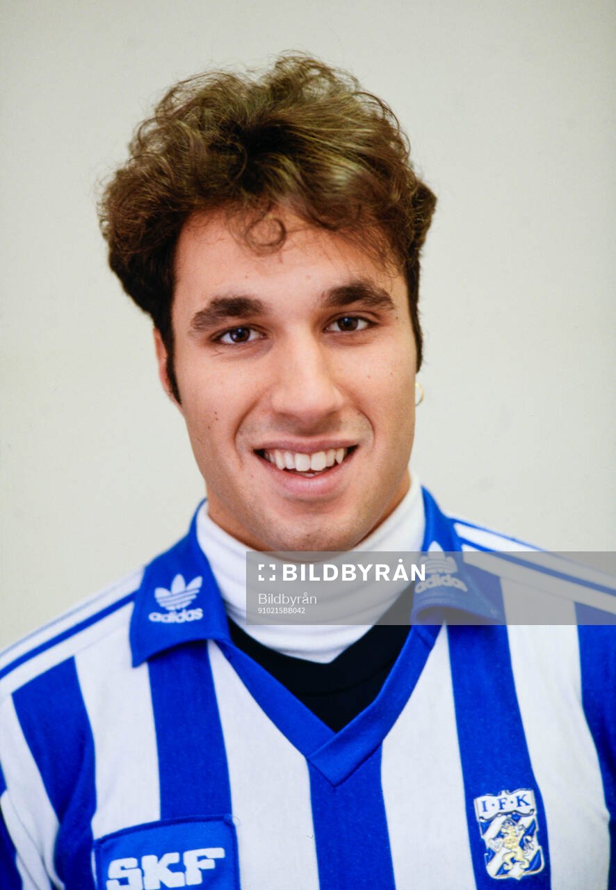 Fotboll, Allsvenskan, IFK Göteborg, Förhands: Zoran Stojcevski.