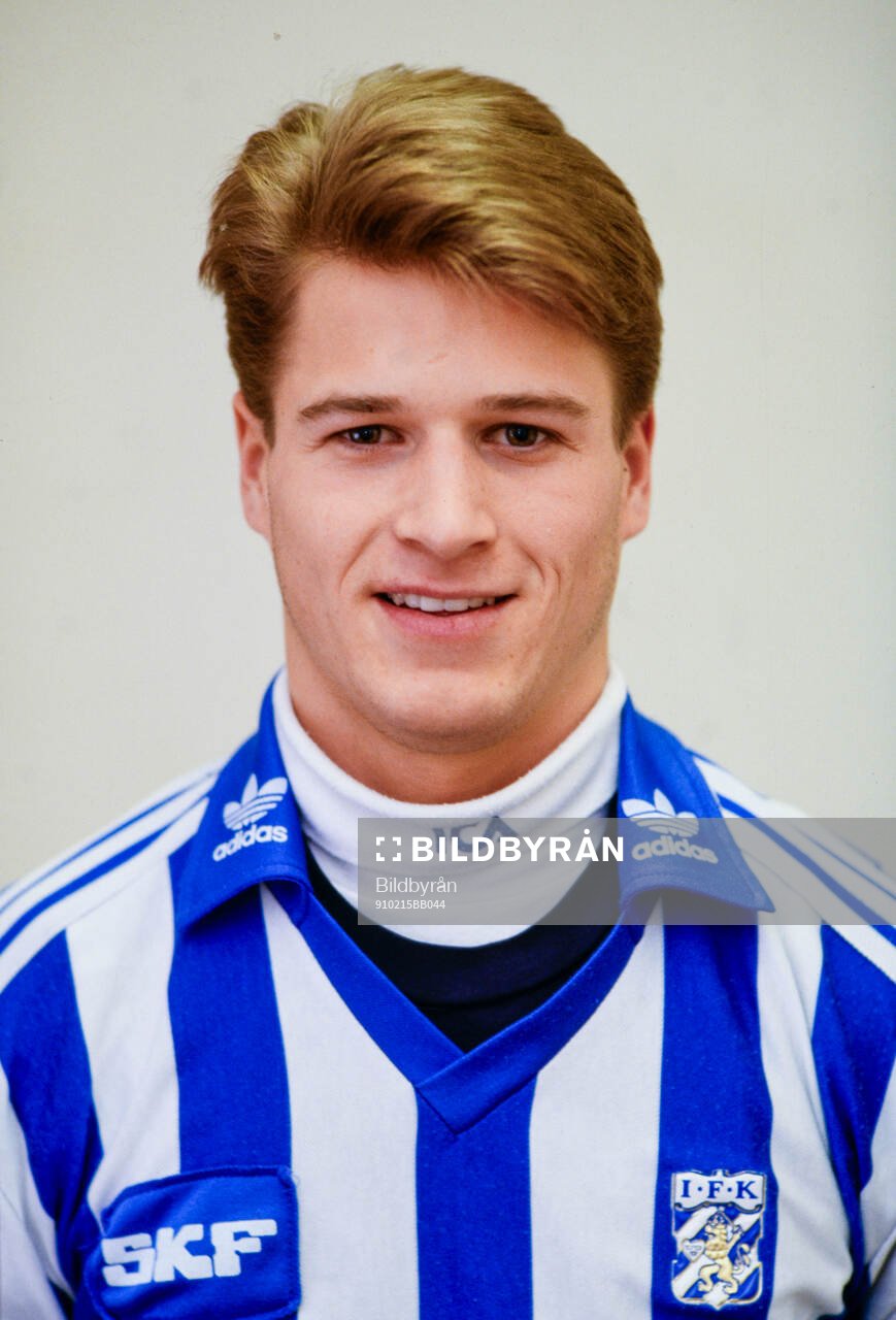 Fotboll, Allsvenskan, IFK Göteborg, Förhands: Per Edmund Mordt.