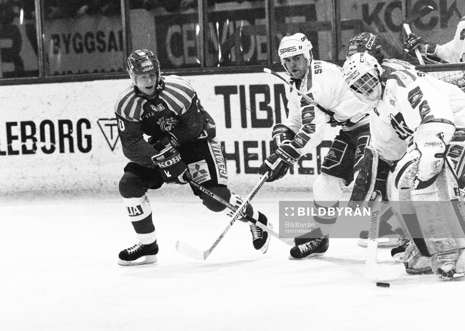 Situation framför Roger Nordström, målvakt i Malmö
